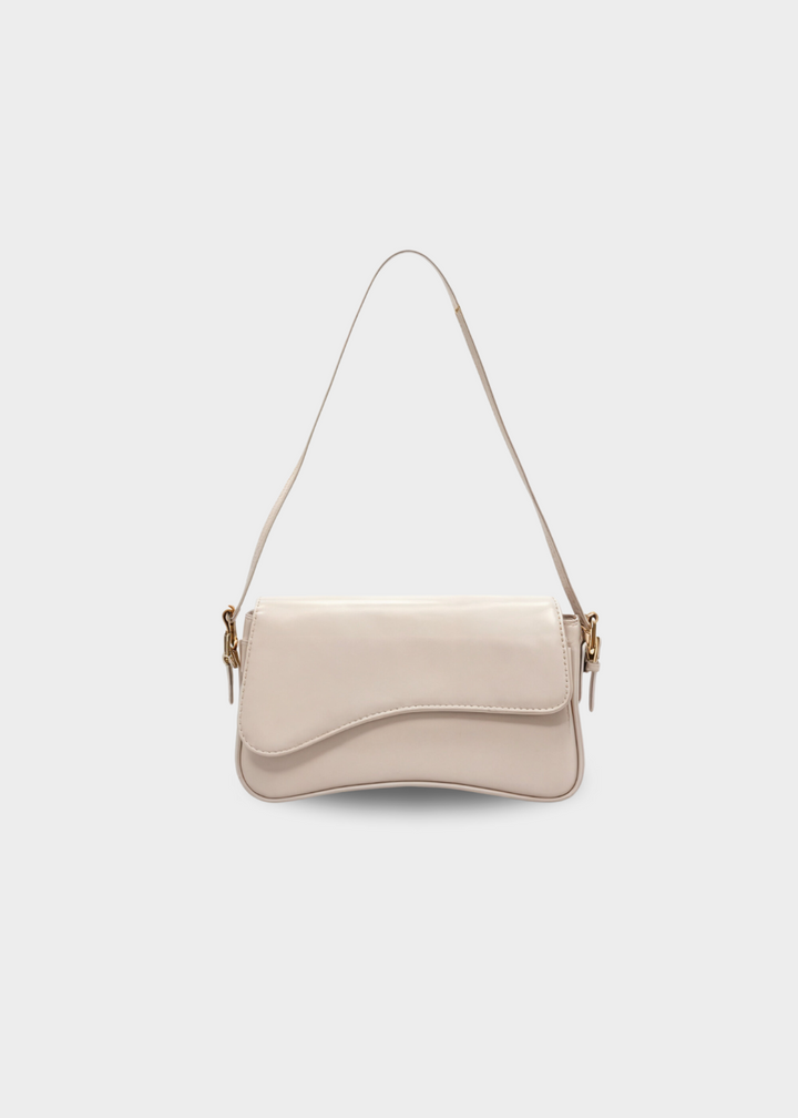 Ladies handbag - Vegan shoulder bag with chain