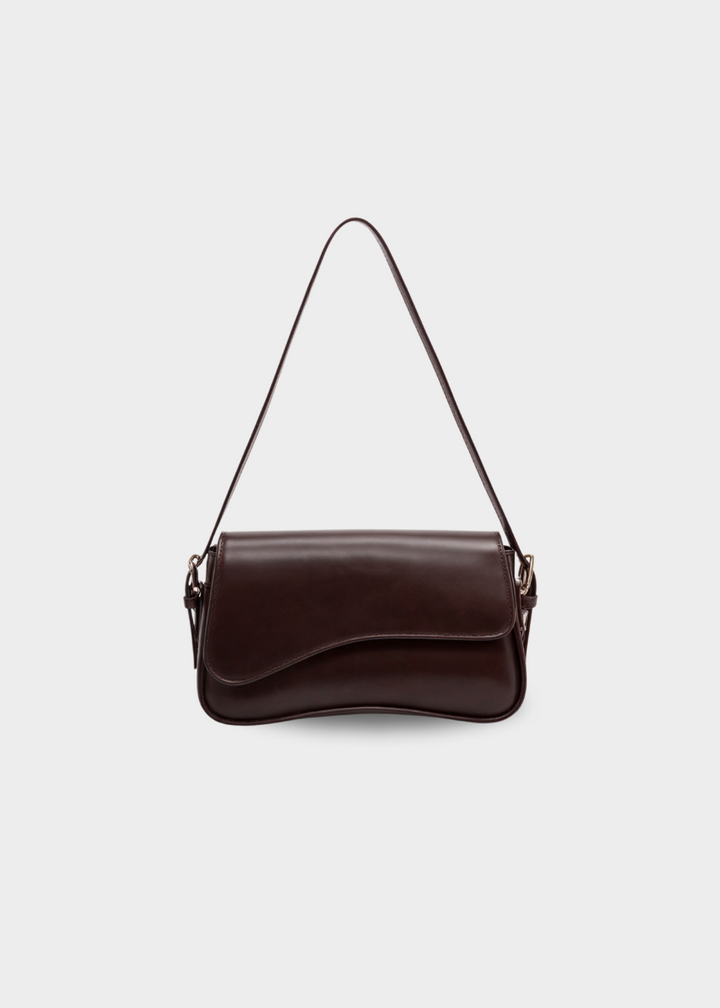 Ladies handbag - Vegan shoulder bag with chain