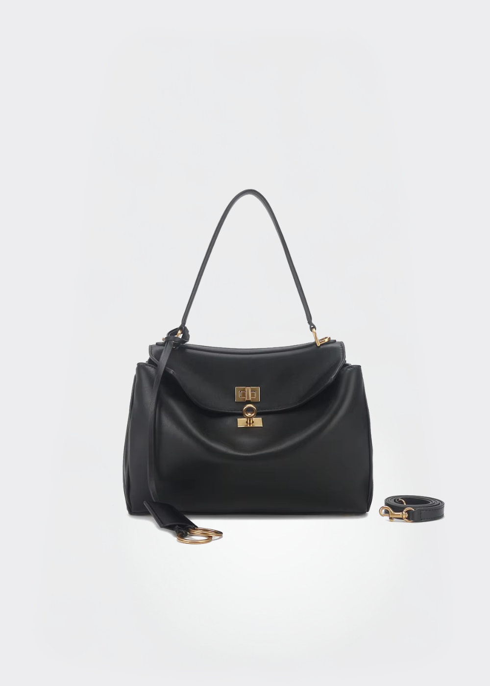 Ladies handbag - Vegan leather shoulder bag