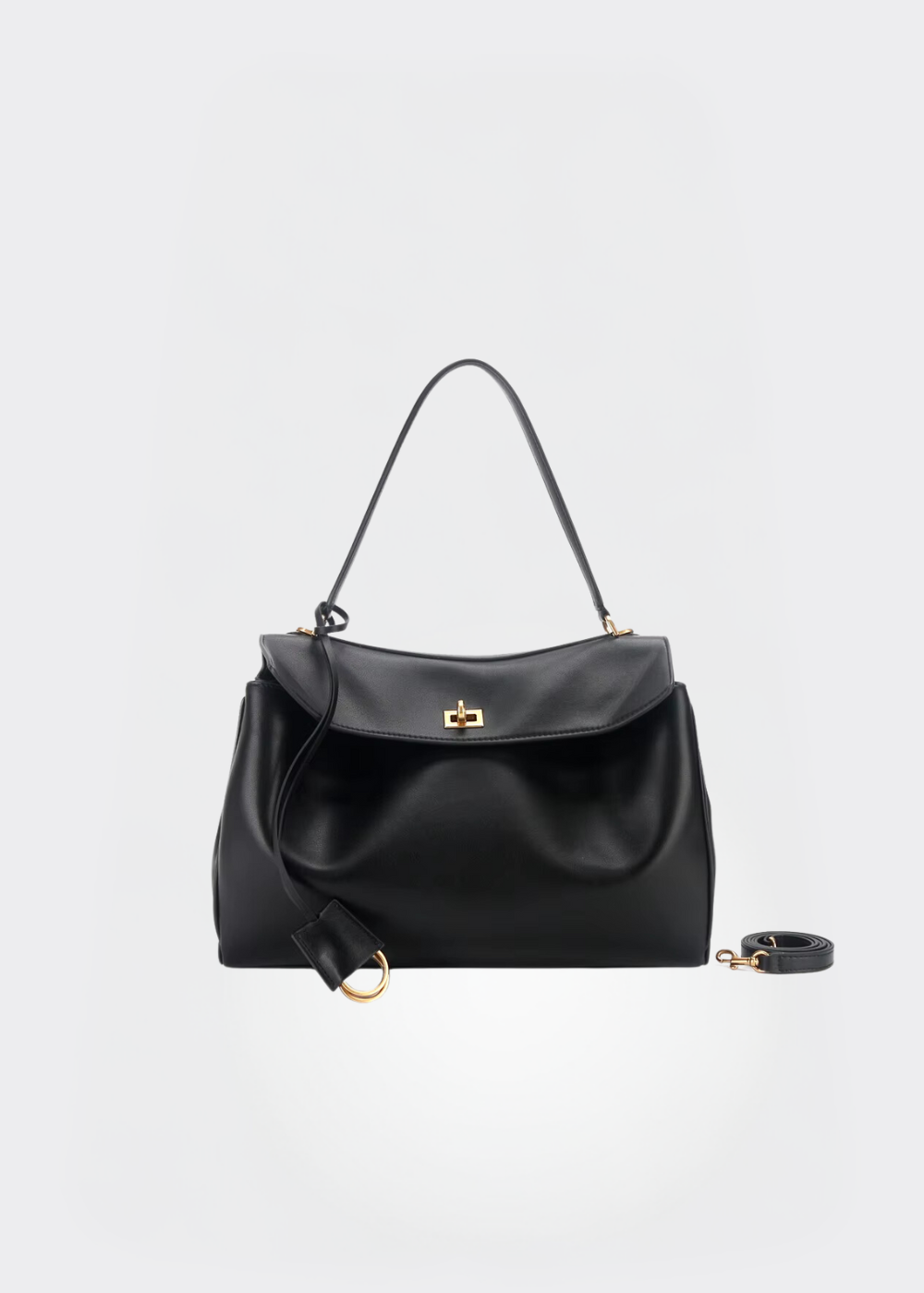 Ladies handbag - Vegan leather shoulder bag